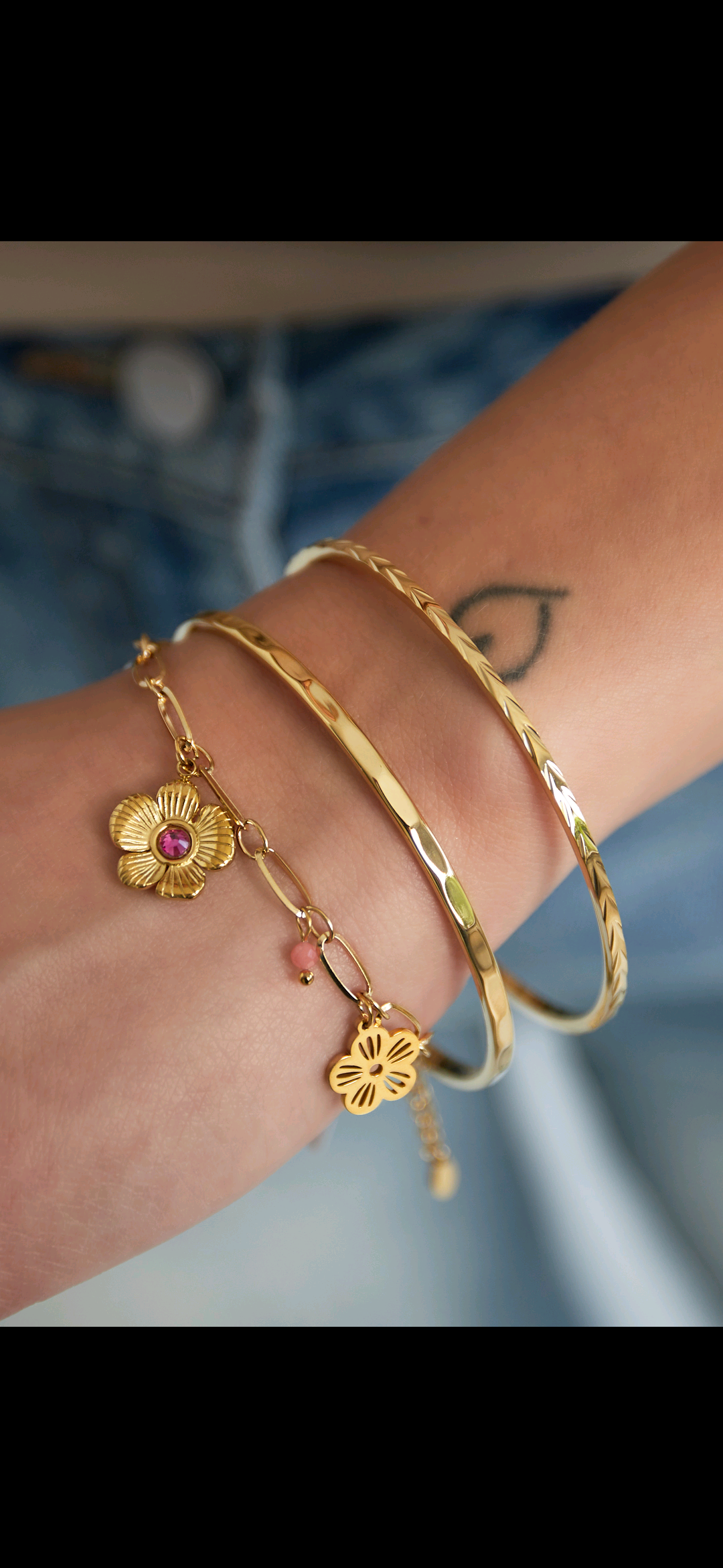 Armbandje - Bloem