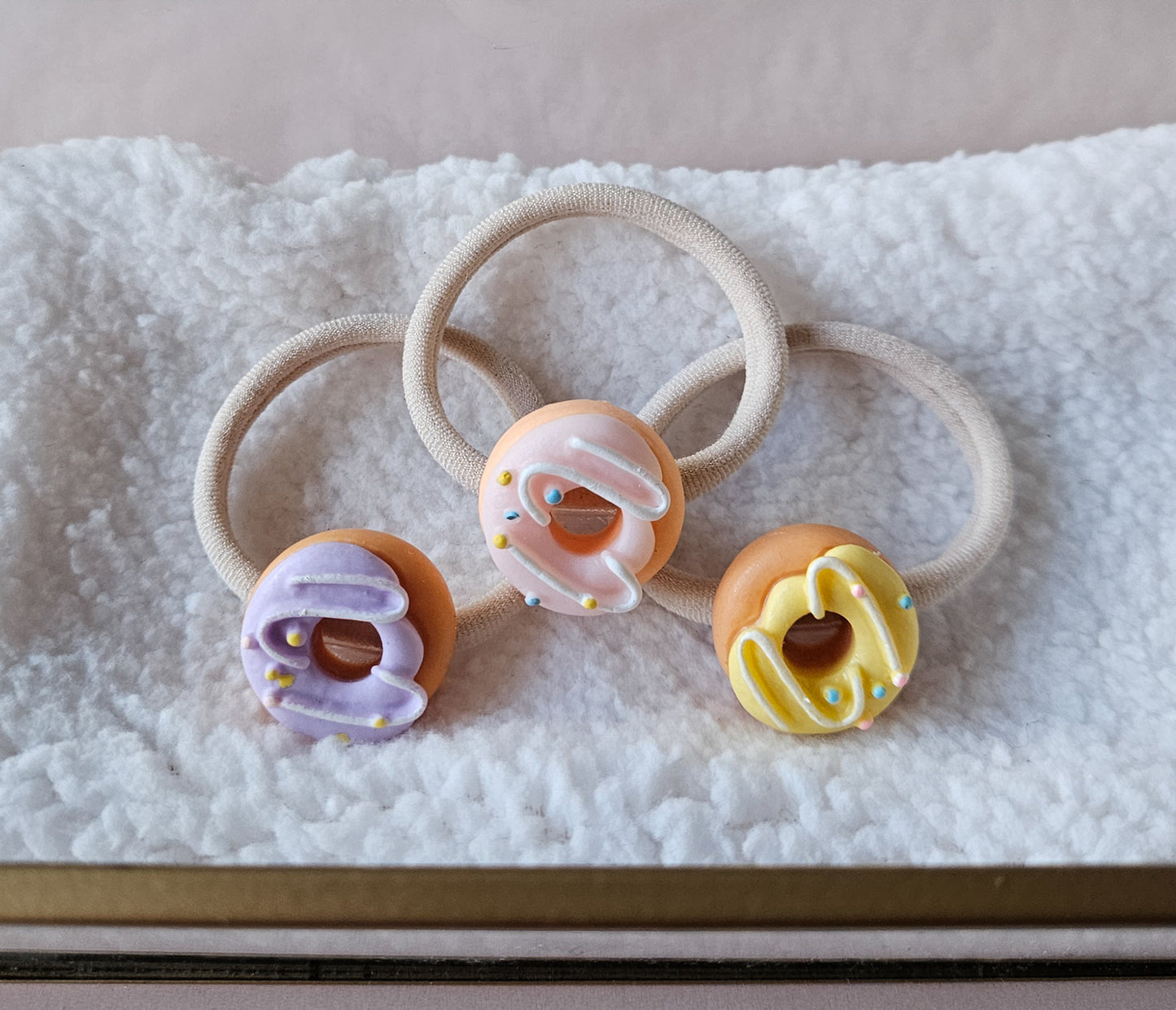 Haarelastiek set - Donuts