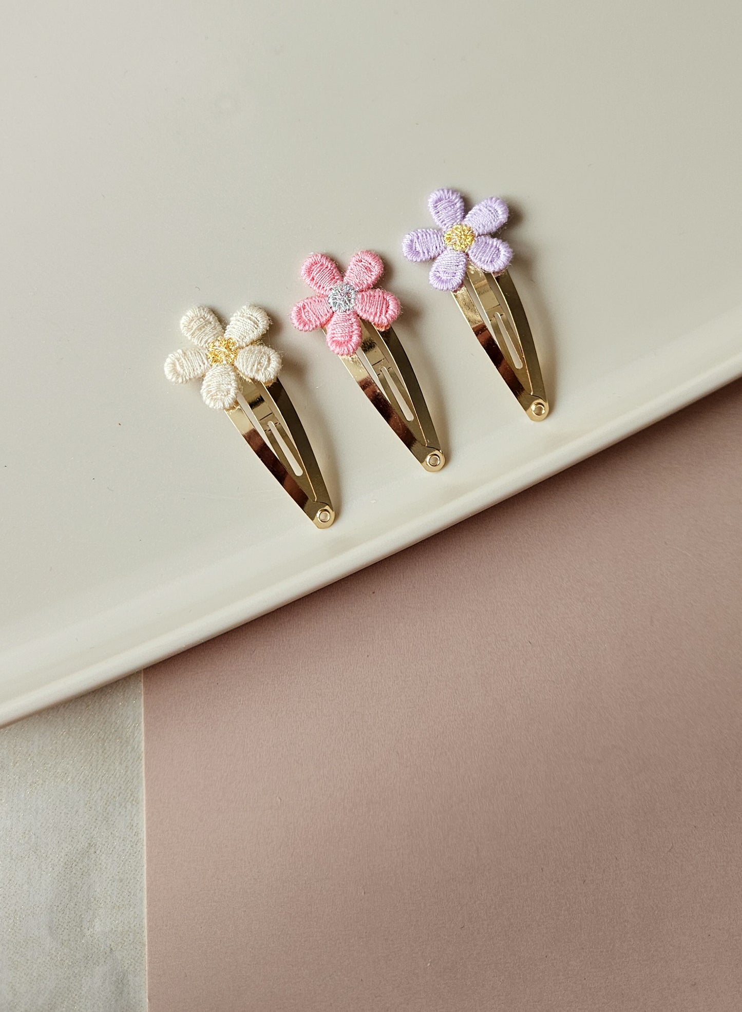 Setje - Pastel bloemetjes