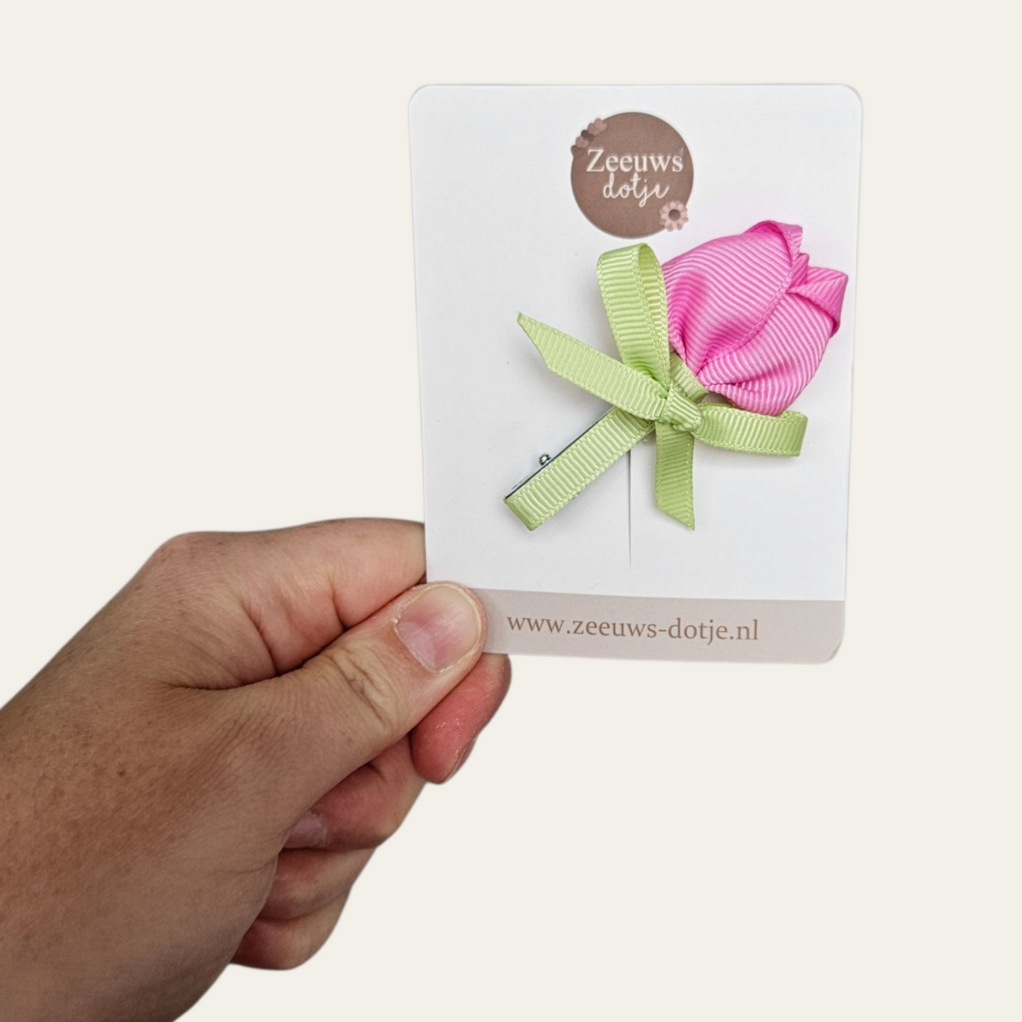 Haarclip - Tulp