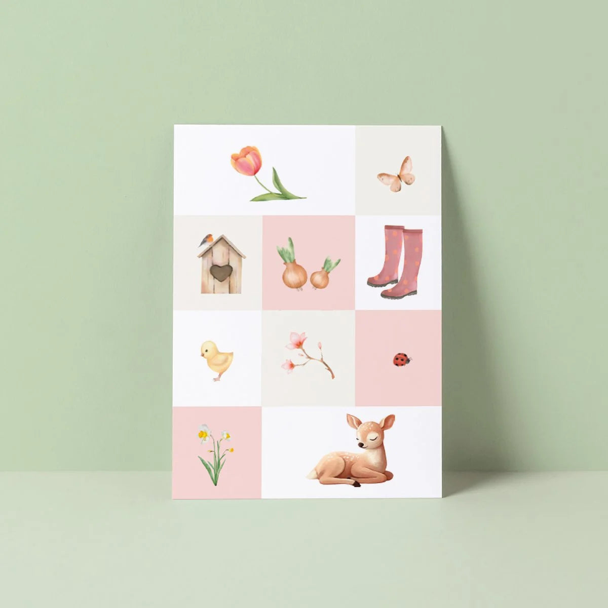 Ansichtkaart - Tiny Treasures