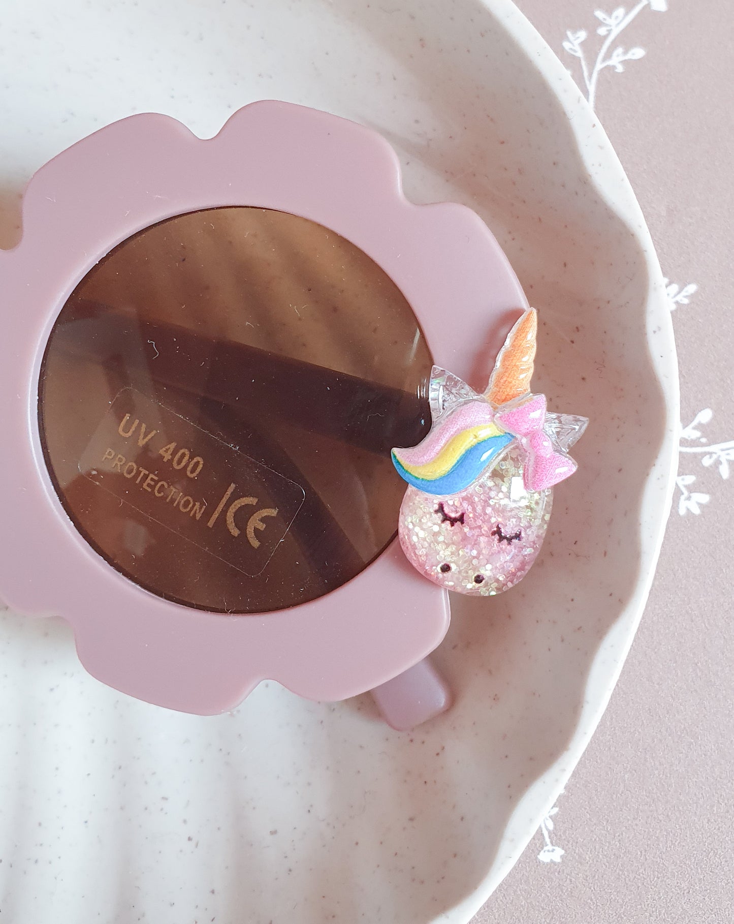 Zonnebril met naam - Unicorn