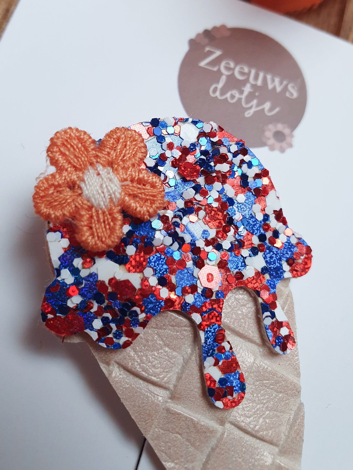 Haarspeldje - Koninklijk smulijsje