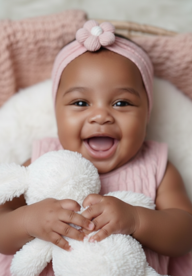 Haarbandje - Dusty pink