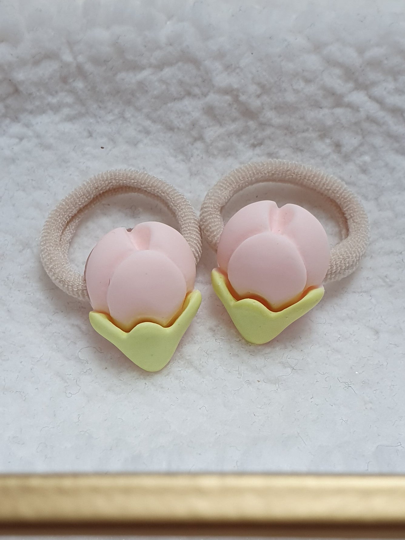 Mini haarelastiek set - Spring bud