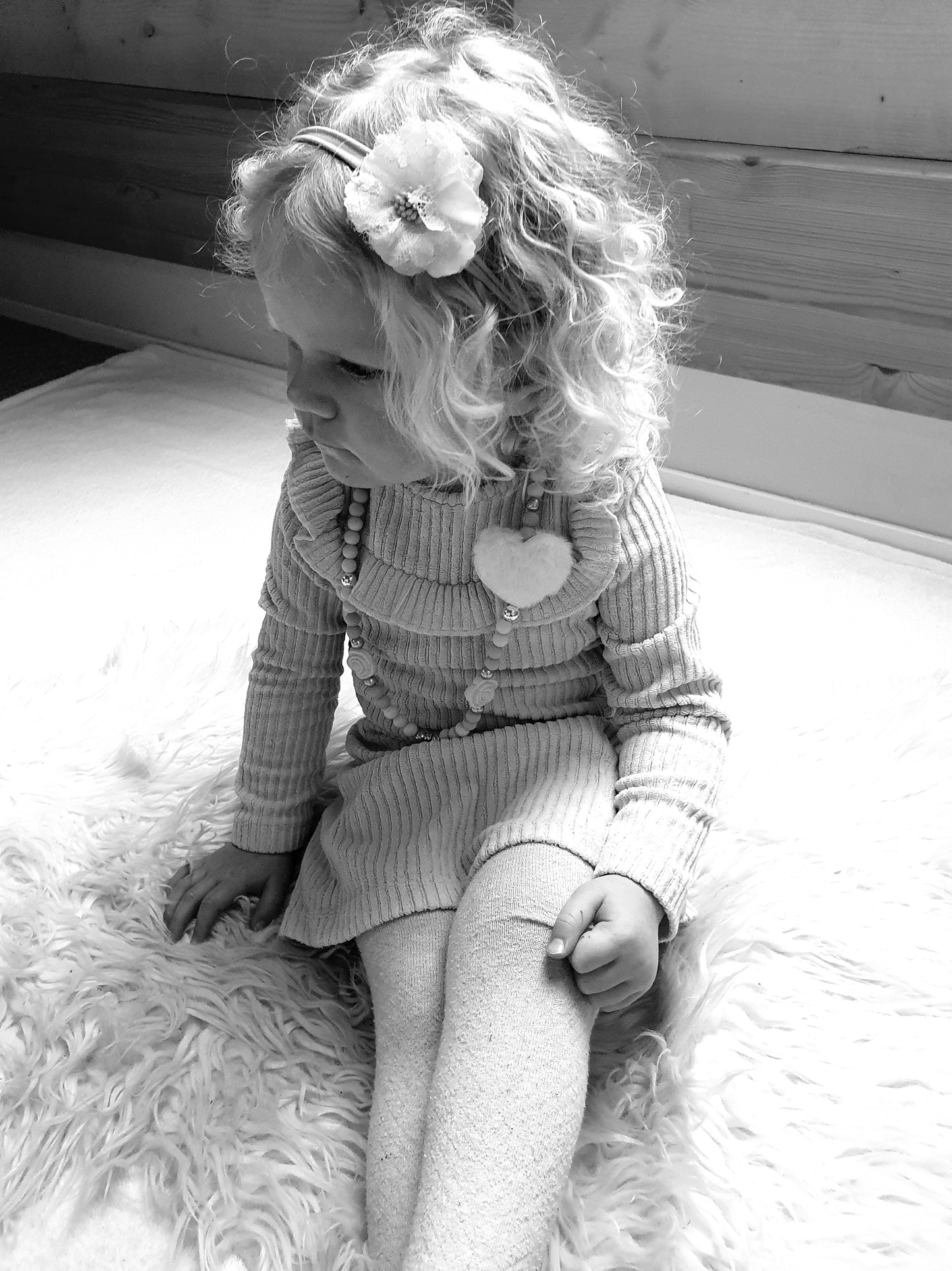 Haarbandje - Linde beige