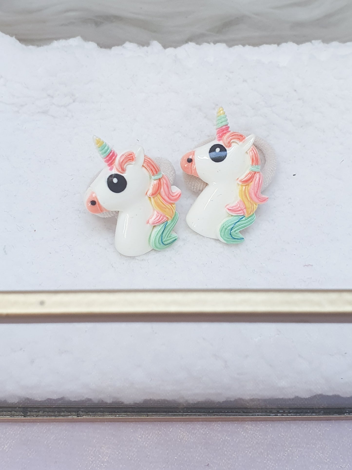 Mini haarelastiek set - Magical unicorn