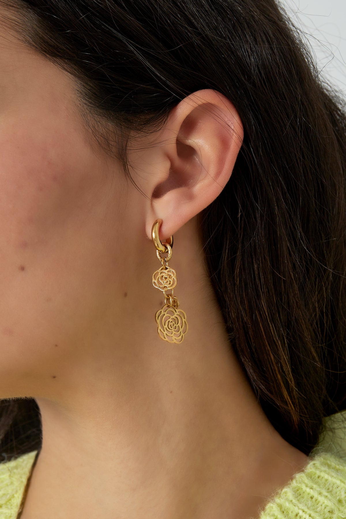 Oorbellen -  Rose darling