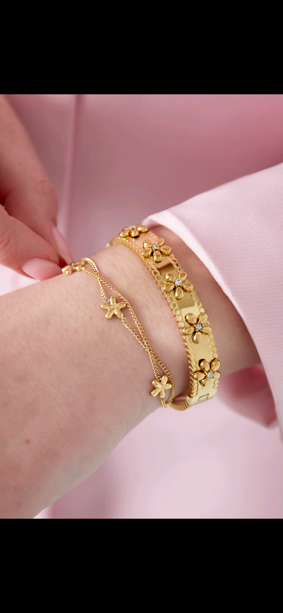 Armbandje - Flowers