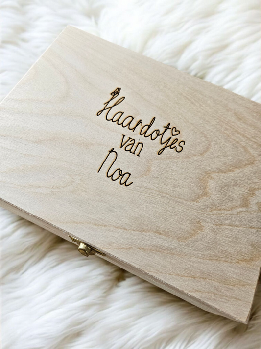 Haardotjes van .. -  Gepersonaliseerd/klein
