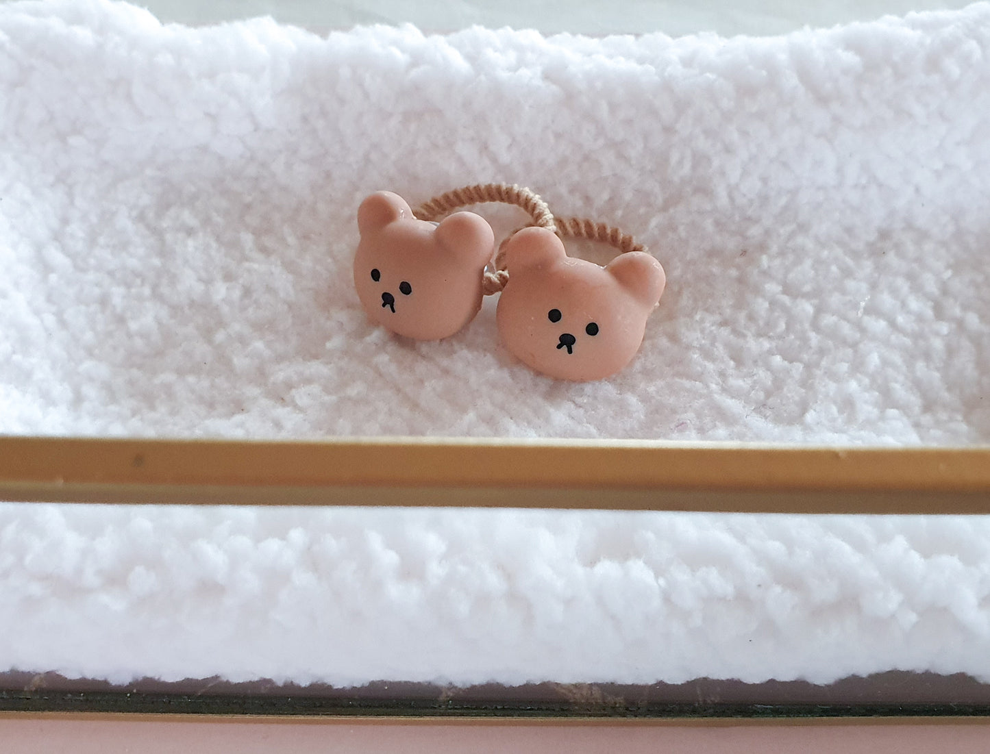 Mini haarelastiek set - 𝟸 𝑣𝑟𝑖𝑒𝑛𝑑𝑗𝑒𝑠