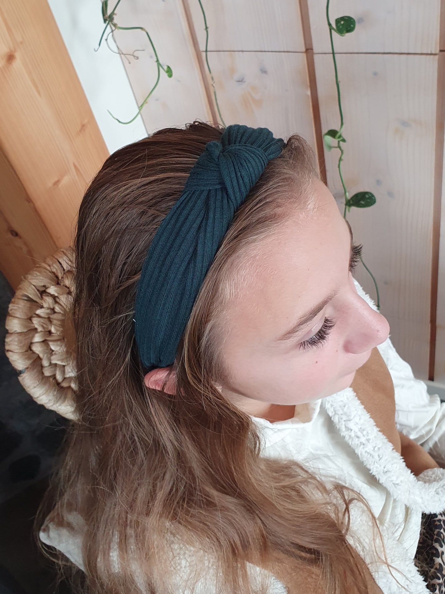 Knoop haarband/diadeem - 𝘎𝘳𝘰𝘦𝘯𝘳𝘪𝘣