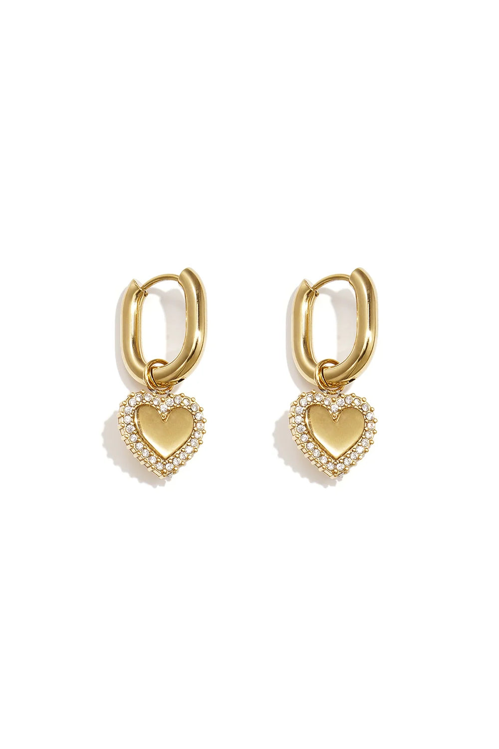Oorbellen - golden hearts