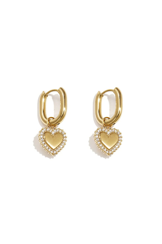 Oorbellen - golden hearts