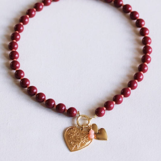 Prachtige ketting - XL - kralen!
