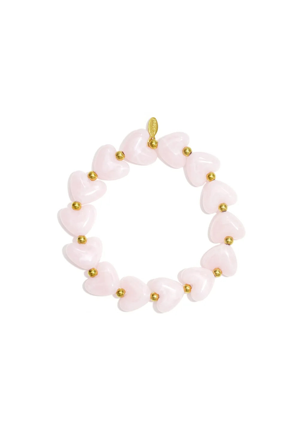 Hartjesarmbandje - Babyroze