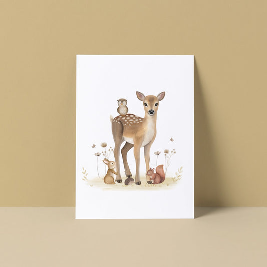 Ansichtkaart - Tiny Treasures