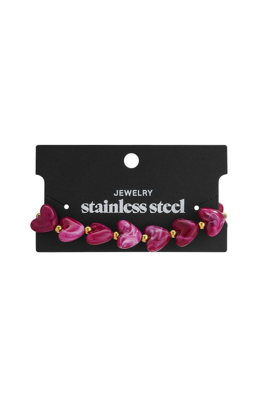 Armbandje - ℎ𝑎𝑟𝑡𝑗𝑒𝑠 𝑑𝑖𝑒𝑝𝑝𝑎𝑎𝑟𝑠