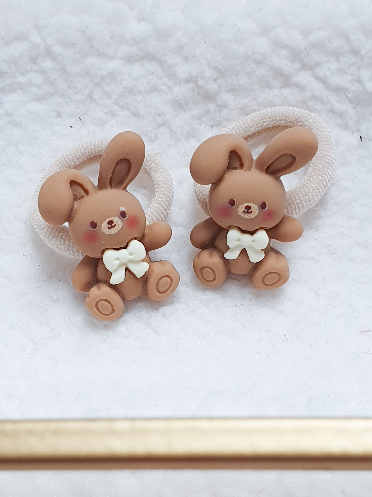 Mini haarelastiek set - Sunny bunny