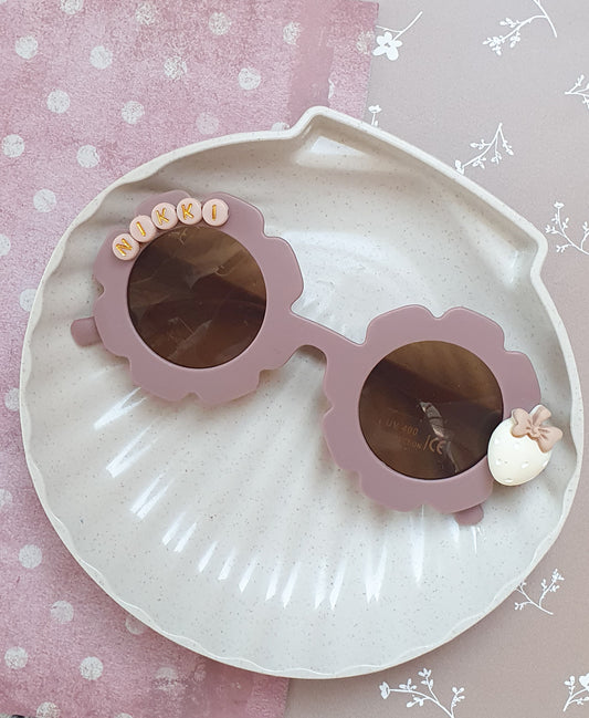 Zonnebril met naam - Aardbei