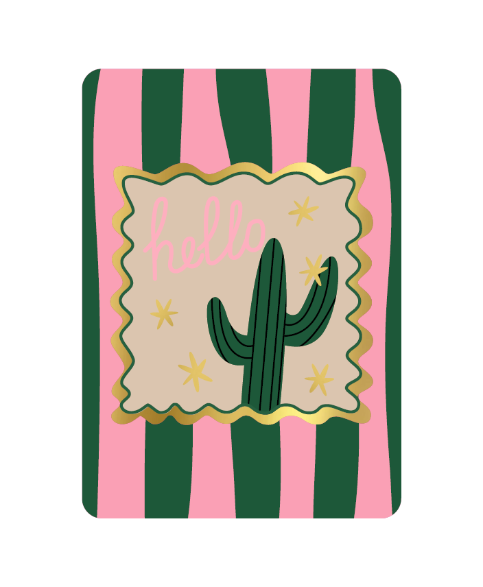 Ansichtkaart - Cactus