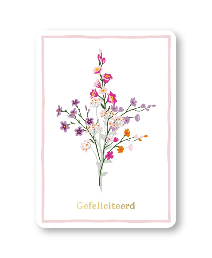 Ansichtkaart - Bloemenzee