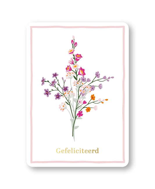 Ansichtkaart - Bloemenzee