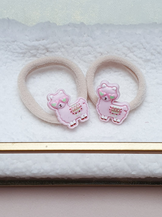 Maxi haarelastiek set - Alpaca