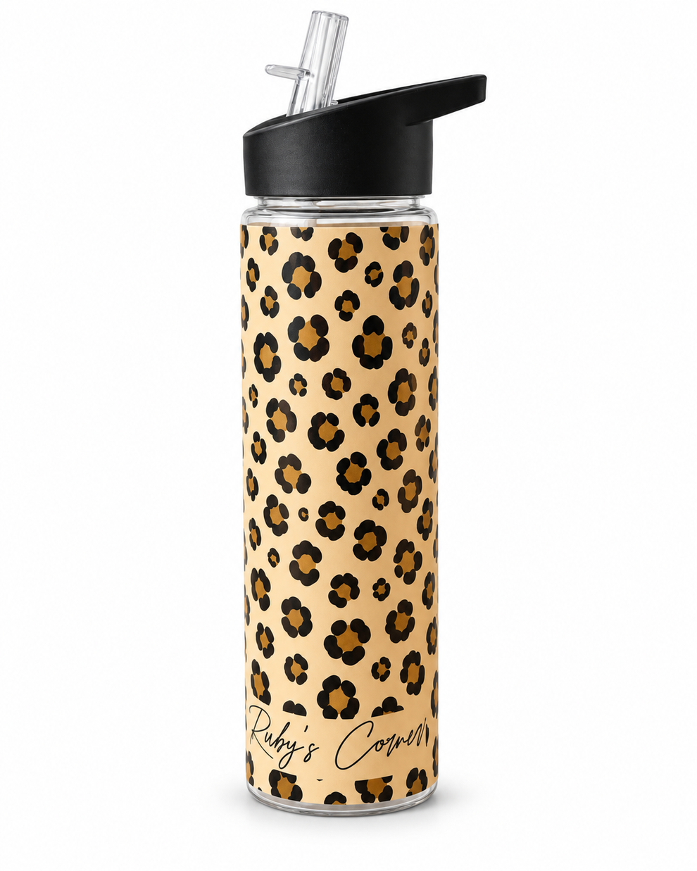 Waterfles met rietje - Sip & Shine