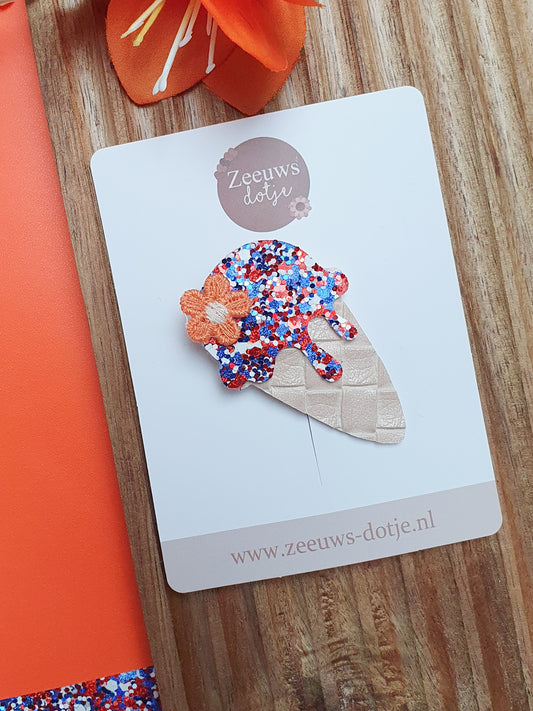 Haarspeldje - Koninklijk smulijsje