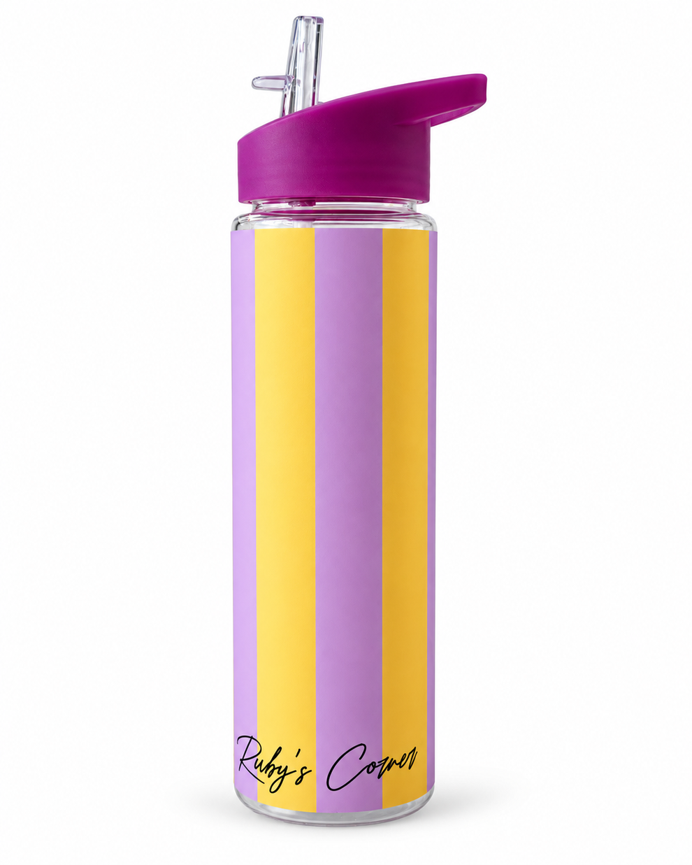 Waterfles met rietje - Sip & Shine