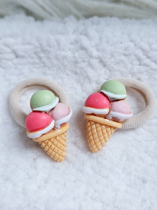 Haarelastiekjes - Dream Ice Cream