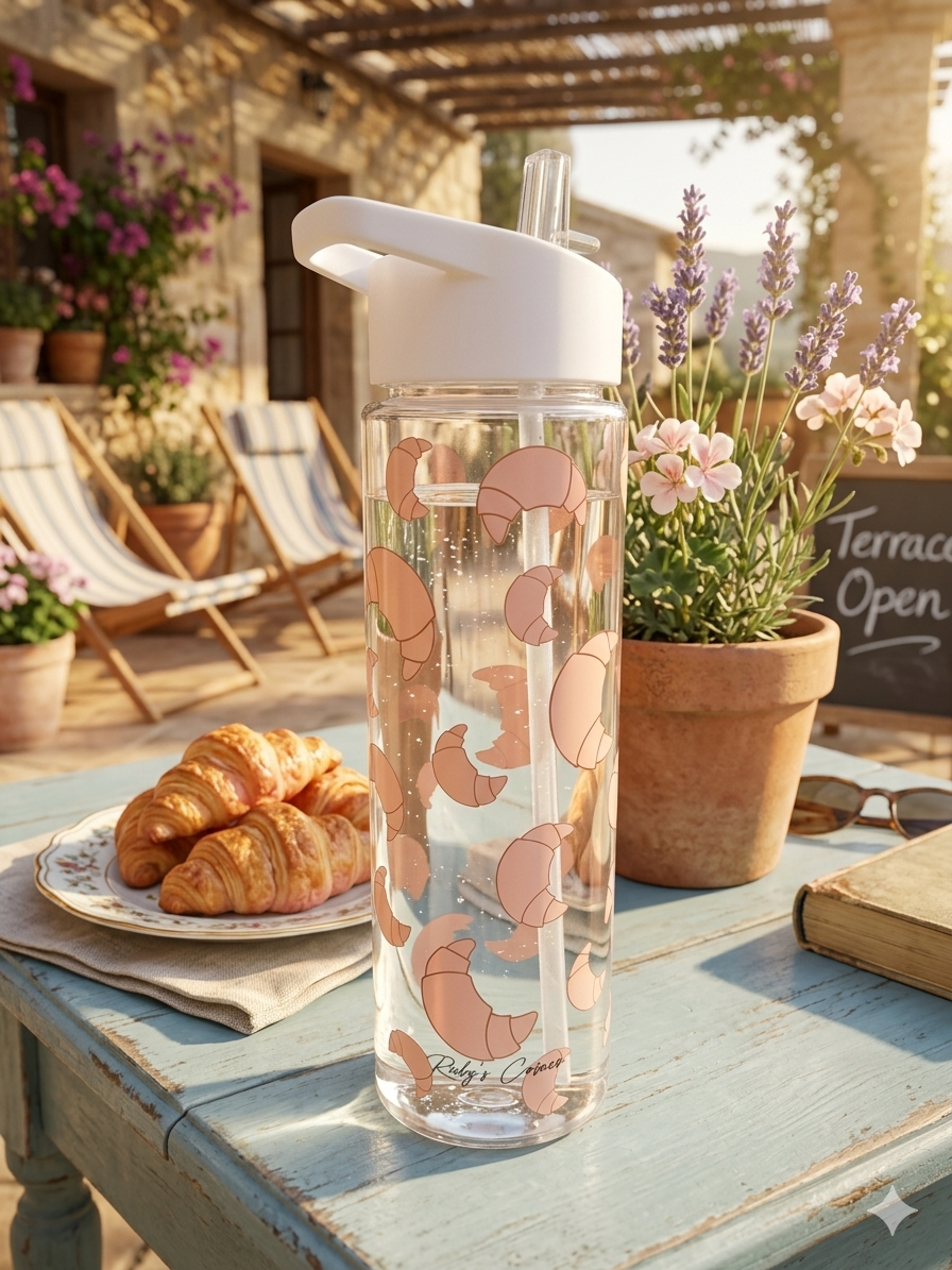 Drinkfles - Croissantje