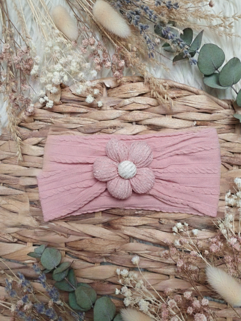 Haarbandje - Dusty pink