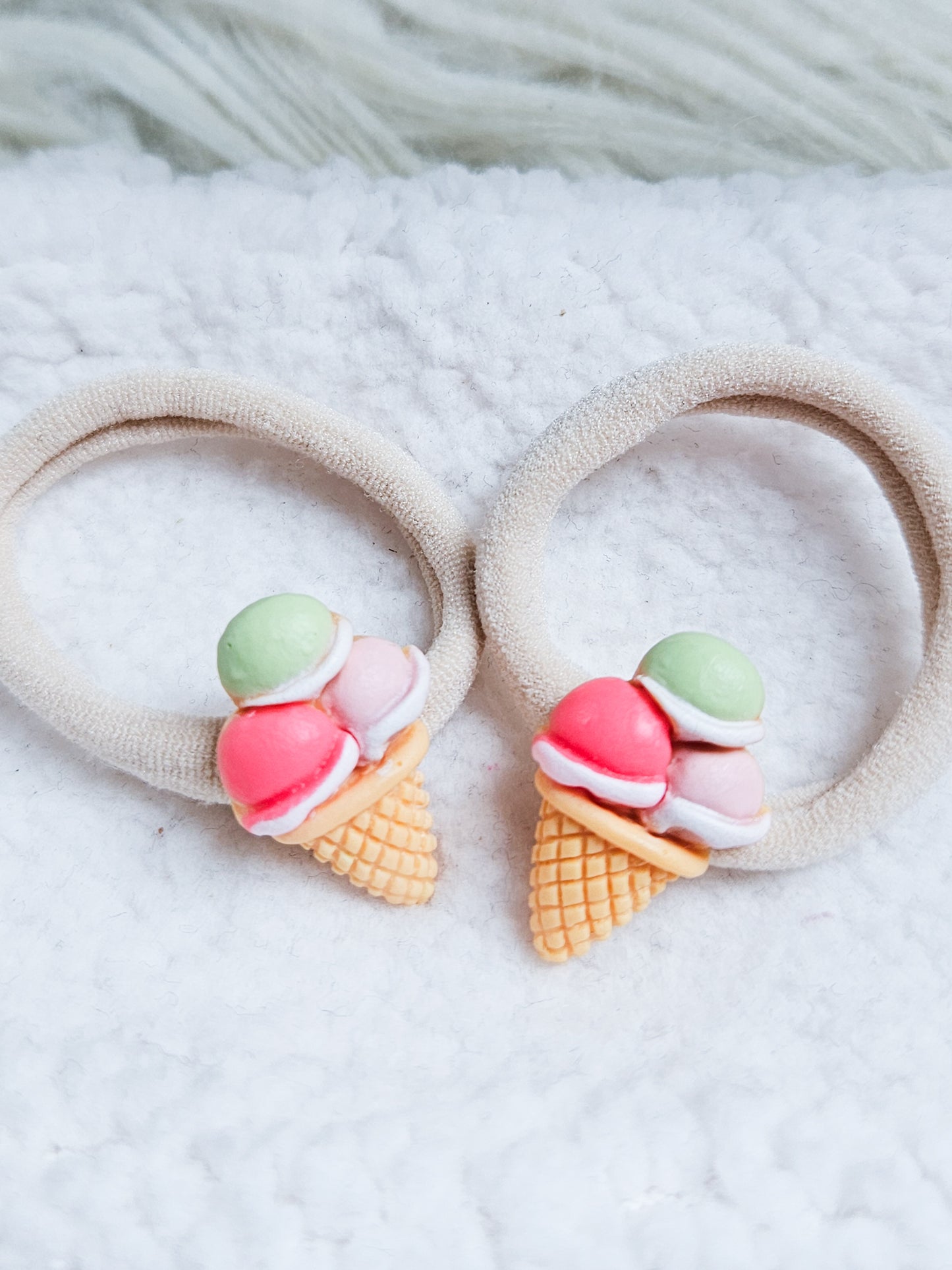 Haarelastiekjes - Dream Ice Cream