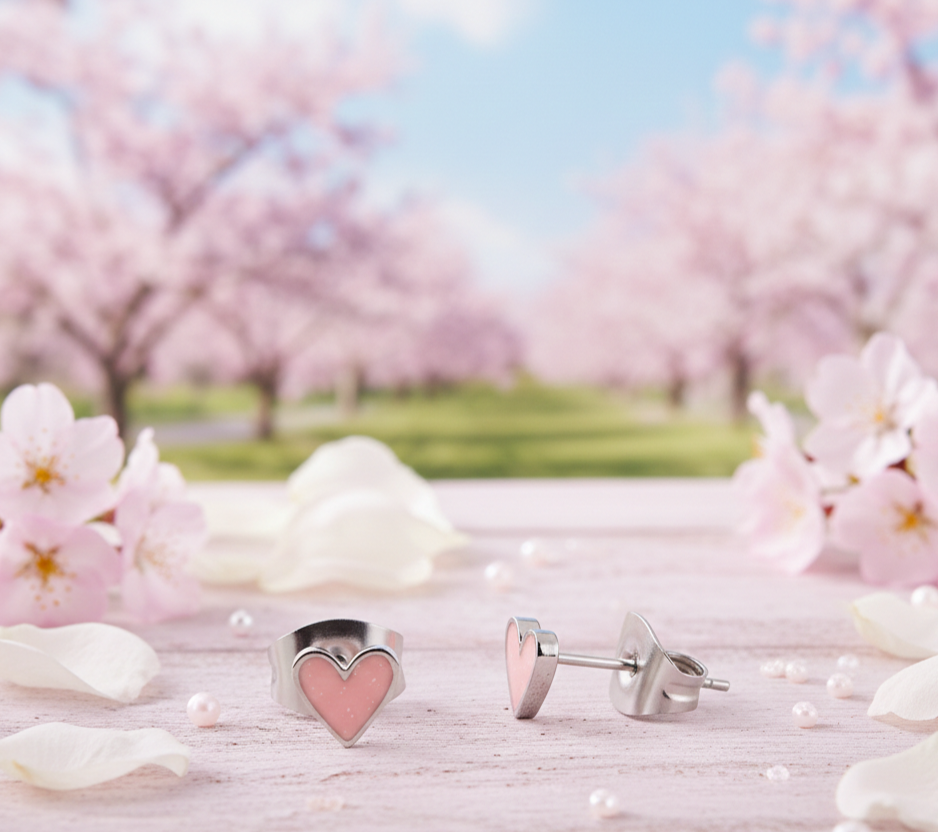 Kinderoorknopjes - Tiny Hearts