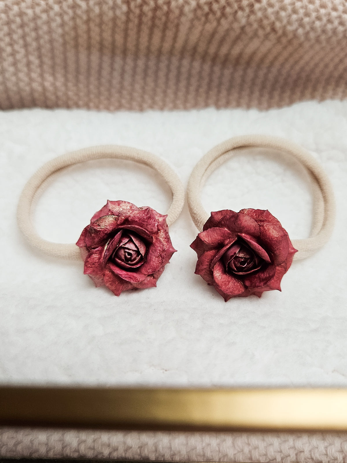Elastiekjes - Rose Burgundy