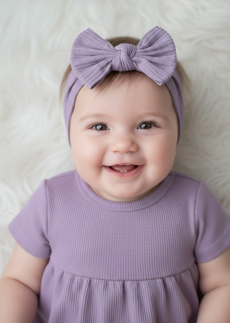 Haarbandje - Liv violet