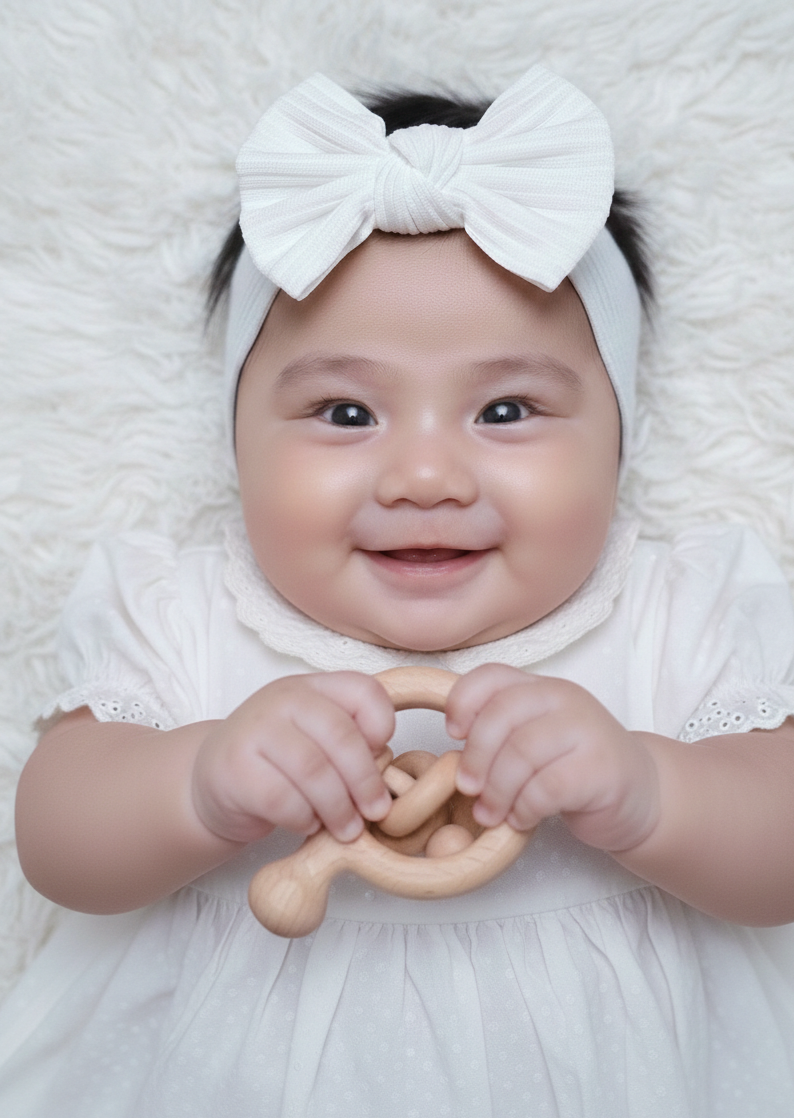 Haarbandje - Liv wit