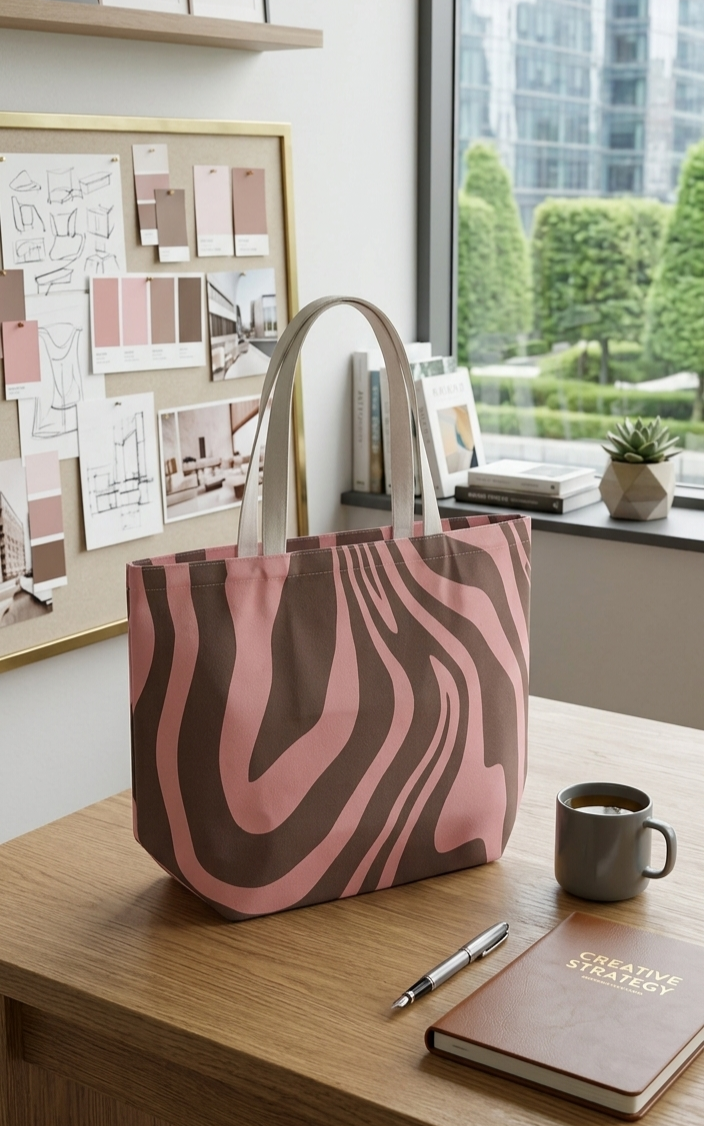 Shopper - Zebra Stripes