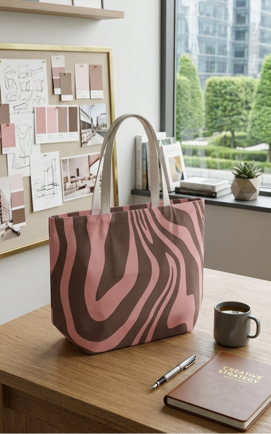 Shopper - Zebra Stripes