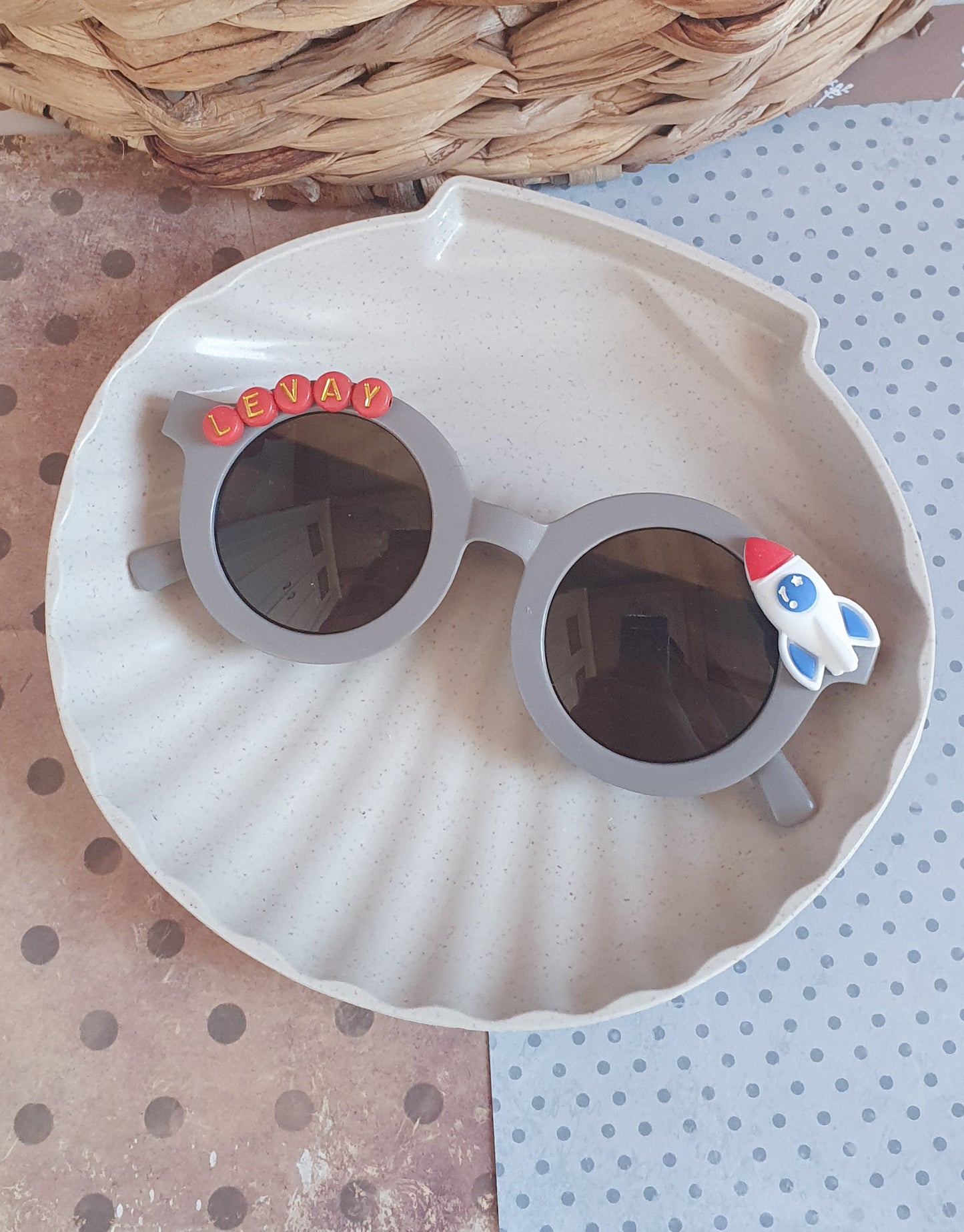 Zonnebril met naam - Raket