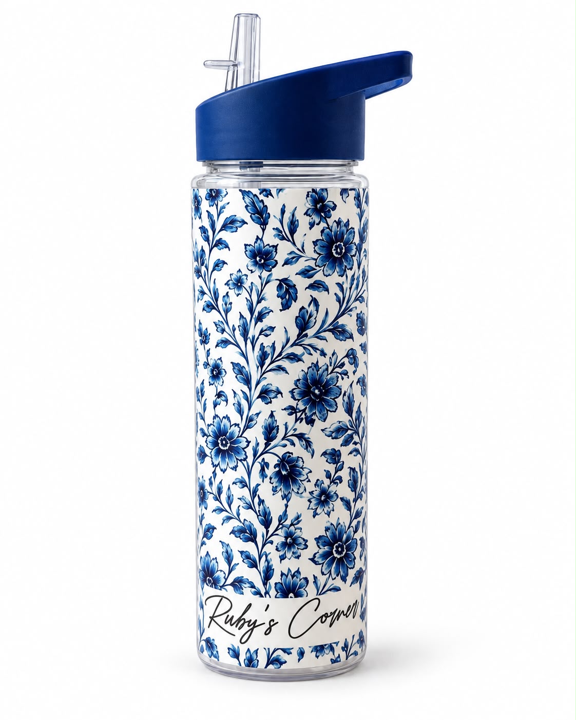 Waterfles met rietje - Sip & Shine