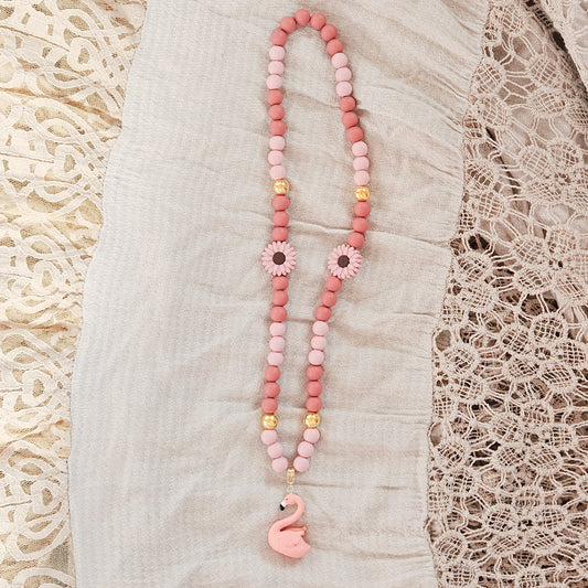Kinderketting- Fabulous Flamingo