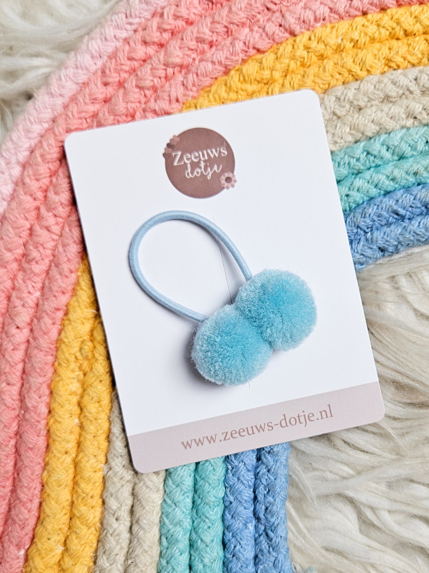 Haarelastiek - PomPom
