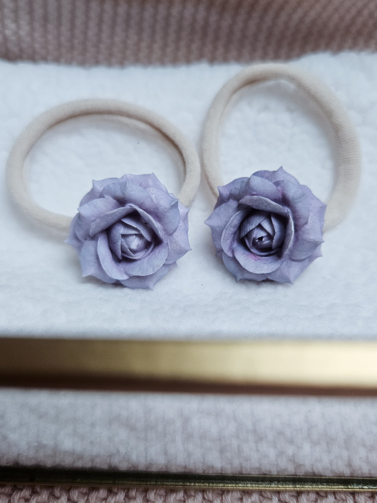Elastiekjes - Roses Lilac