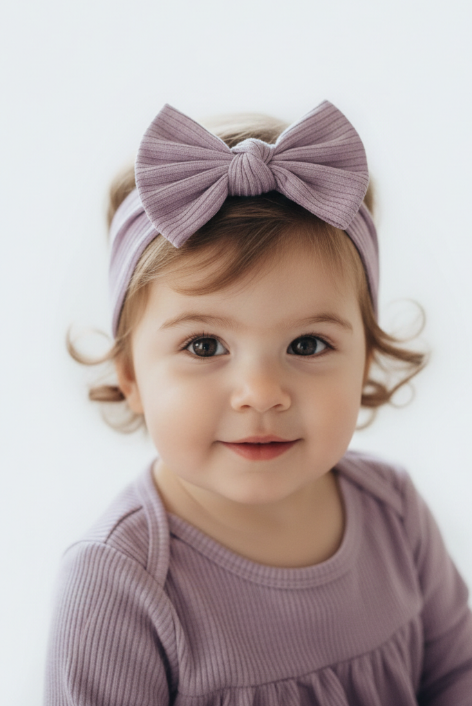 Haarbandje - Liv violet