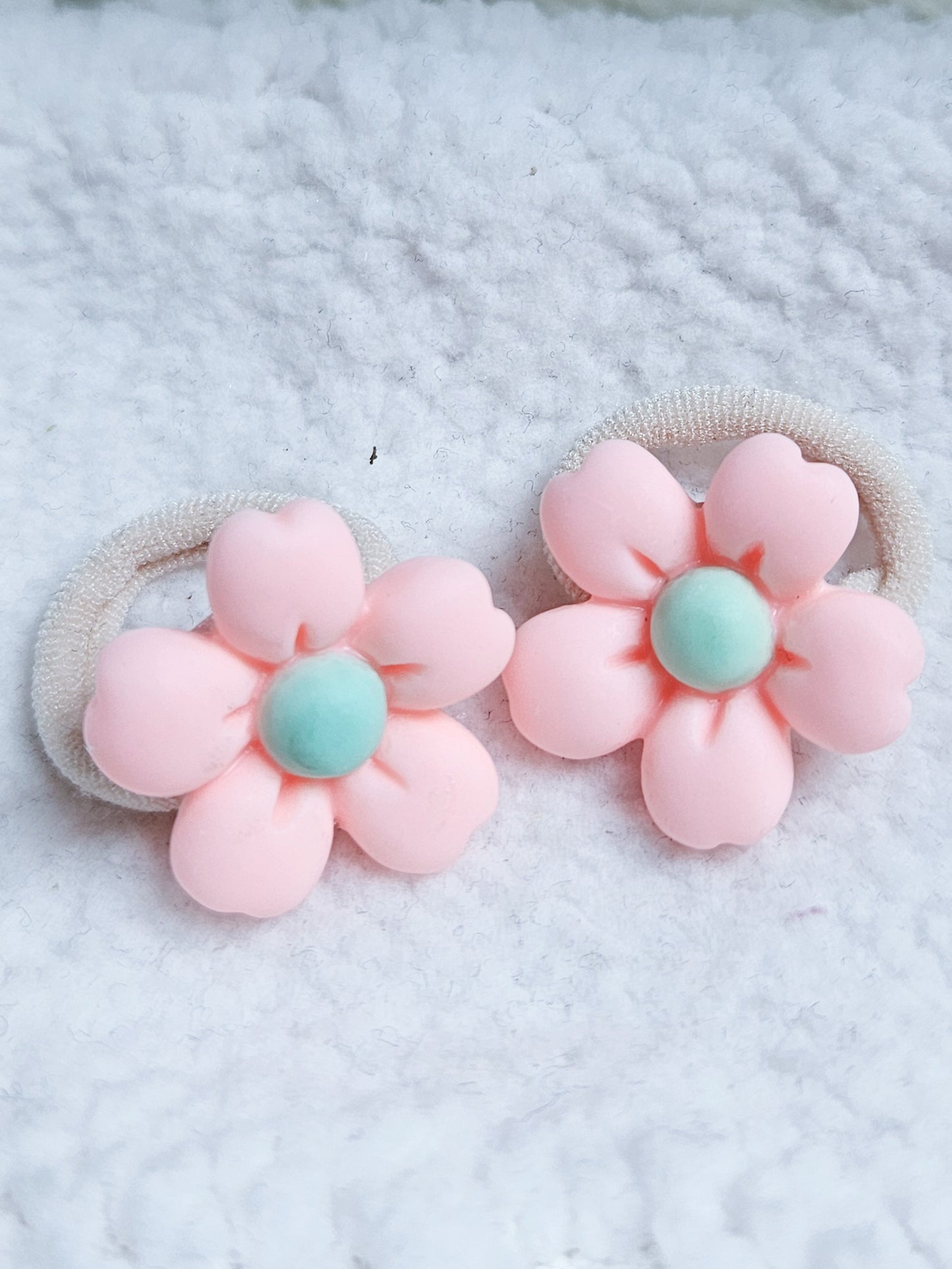 Haarelastiekjes - Pastel Blossom