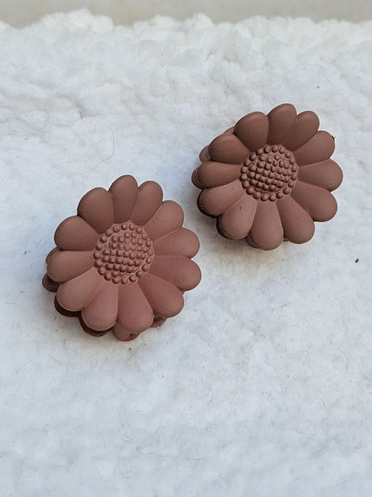 Haarklemmetjes - Daisy Chocoladebruin