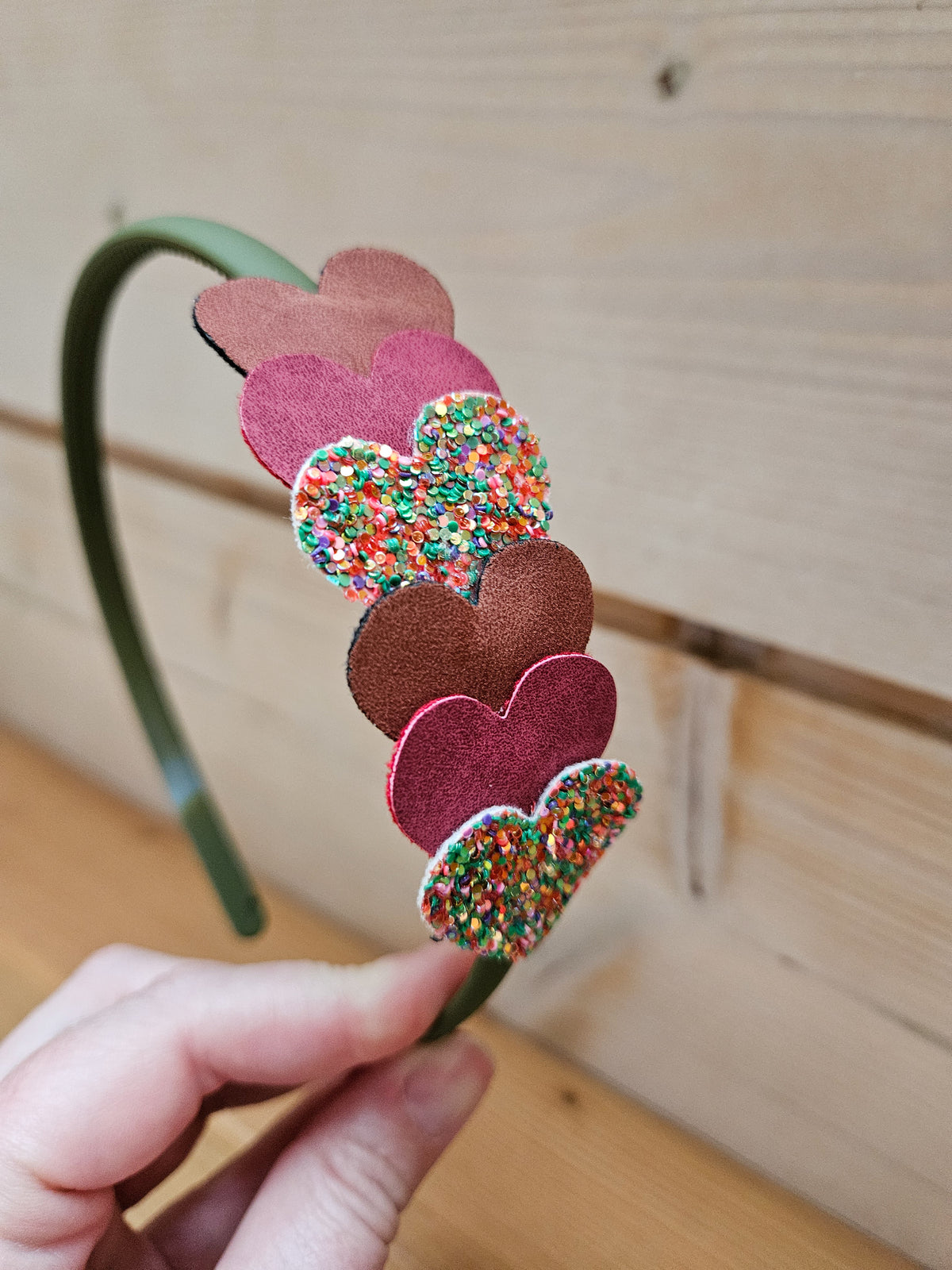 Diadeem - Autumn Sparkle Hearts